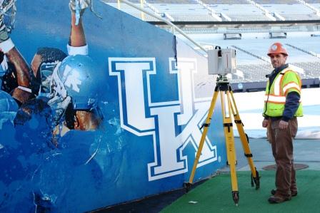 UK Commonwealth Stadium Laser Scan