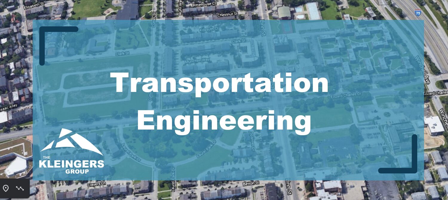 Transportation engineering title image.