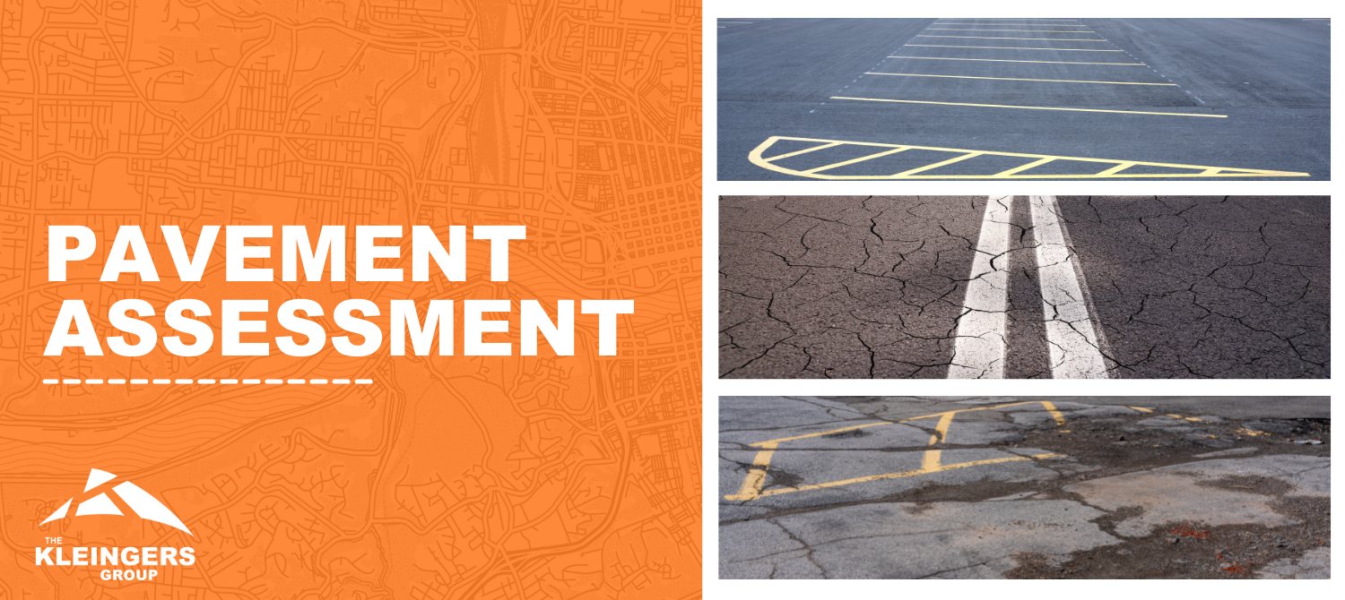 Pavement condition assessment title banner.